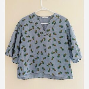 Mango Striped Pineapple Top